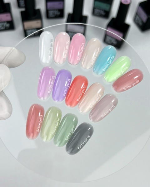 NAILSOFTHEDAY Bottle gel 08 – холодний рожевий гель для зміцнення та ремонтів, 30 мл