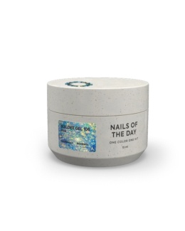 NAILSOFTHEDAY Builder gel 106 - żel budujący z płatkami juki, 15 ml