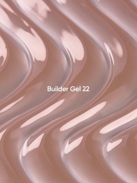 NAILSOFTHEDAY Builder gel 22 - żel budujący o głębokim brązowym odcieniu, 15 ml