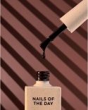 NAILSOFTHEDAY Color of the month November 2025 Deep Brown - czekoladowy lakier hybrydowy, 10 ml