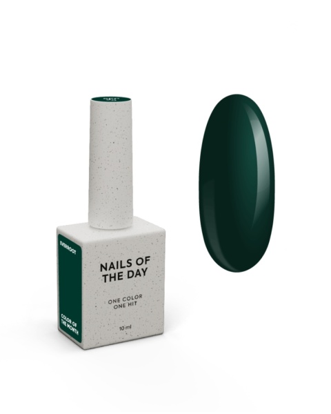 NAILSOFTHEDAY Color of the month September 2025 Everroot - green gel polish, 10 ml