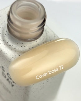 NAILSOFTHEDAY Cover base NEW 22 - półprzezroczysta morelowa baza hybrydowa, 10 ml