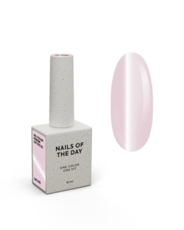 NAILSOFTHEDAY Korean cat eye 02 – light pink gel polish with cat-eye effect, 10 ml