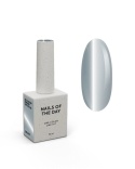 NAILSOFTHEDAY Korean cat eye 06 – grey-blue gel polish with cat-eye effect, 10 ml