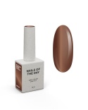 NAILSOFTHEDAY Korean cat eye 15 – light brown gel polish with cat-eye effect, 10 ml