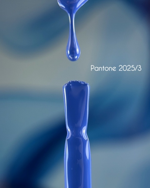 NAILSOFTHEDAY Pantone 2025/3 Gel Polish - głęboki ciemnoniebieski lakier hybrydowy, 10 ml