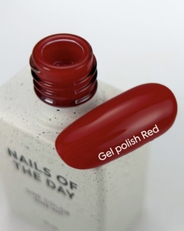 NAILSOFTHEDAY Red Gel Polish- гель-лак, 10 мл