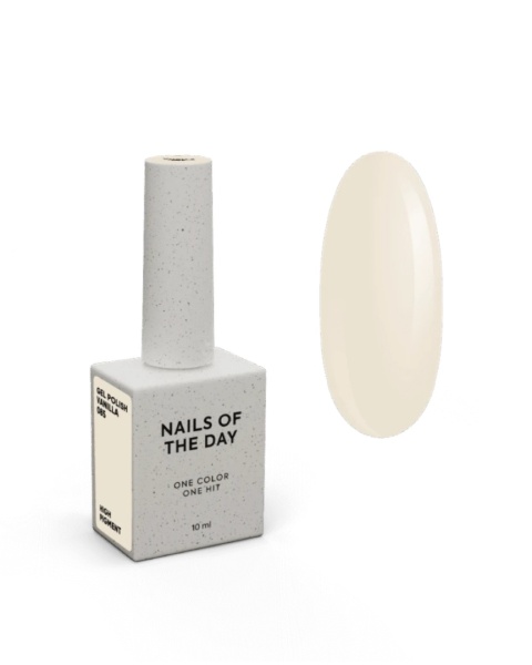 NAILSOFTHEDAY Vanilla Gel Polish - lakier hybrydowy, 10 ml