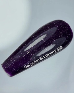 NAILSOFTHEDAY Blackberry Gel Polish - фіолетовий світловідбиваючий гель–лак, 10 мл