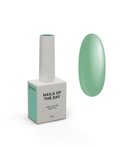 NAILSOFTHEDAY Bottle gel 15 - kryjący ciemno-zielony żel do wzmocnienia i naprawy, 10 ml