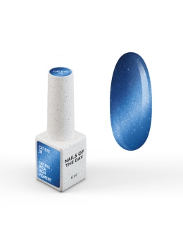NAILSOFTHEDAY Cat Eye Gel Polish 08 – niebieski lakier hybrydowy z efektem 