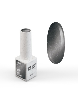 NAILSOFTHEDAY Cat Eye Gel Polish 09 – czarny lakier hybrydowy z efektem 