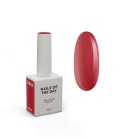 NAILSOFTHEDAY Color top Vitrage 07 - witrażowy czerwony top hybrydowy bez lepkiej warstwy, 10 ml