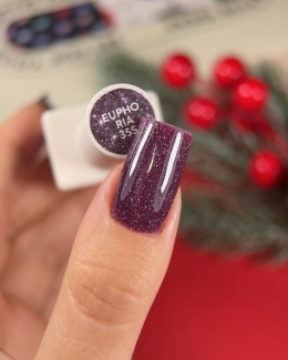 NAILSOFTHEDAY Euphoria Gel Polish - plum purple gel polish with a reflective particle, 10 ml
