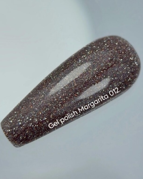 NAILSOFTHEDAY Margarita Gel Polish - różowo-bezowy lakier hybrydowy z odblaskową drobinką, 10 ml