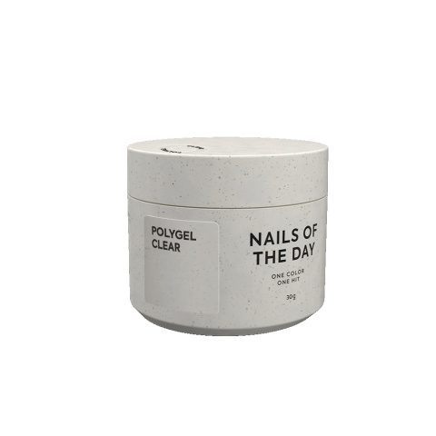 NAILSOFTHEDAY Polygel clear - przezroczysty akrylożel, 30 g