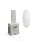 NAILSOFTHEDAY Reflective top Shimmer - top ze złotą drobinką odblaskową bez lepkiej warsztwy, 10 ml