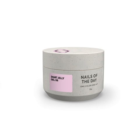 NAILSOFTHEDAY Smart Jelly gel 06 - liliowo-różowy budujący żel-galaretka, 15 ml