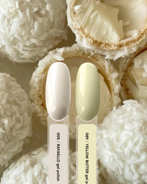 NAILSOFTHEDAY Yellow butter Gel Polish - pastel yellow gel polish, 10 ml