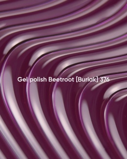NAILSOFTHEDAY Beetroot 367 Gel Polish - wytworny, ciemny bordo-oberżynowy lakier hybrydowy, 10 ml