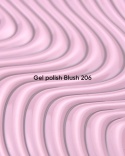 NAILSOFTHEDAY Blush 206 Gel Polish - delikatny, pastelowy jasnoróżowy lakier hybrydowy, 10 ml