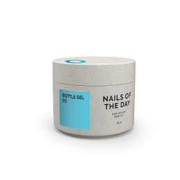 NAILSOFTHEDAY Bottle gel 05 - błękitny do wzmocnienia i naprawy, 30 ml