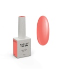 NAILSOFTHEDAY Bottle gel 43 - czerwony ze srebrną drobinką żel do wzmocnienia, 10 ml