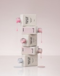 NAILSOFTHEDAY Bottle gel 47 - chłodny róż z drobinką żel do wzmocnienia paznokci, 10 ml