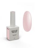 NAILSOFTHEDAY Bottle gel 47 - chłodny róż z drobinką żel do wzmocnienia paznokci, 10 ml