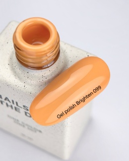 NAILSOFTHEDAY Brighten 099 Gel Polish - pastelowy pomarańczowy lakier hybrydowy, 10 ml