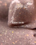 NAILSOFTHEDAY Builder gel 86 - ciepły nudowy żel budujący z opalowym polyskiem oraz drobinką odblaskową, 15 ml