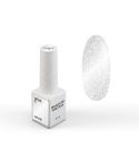 NAILSOFTHEDAY Cat Eye Gel Polish 13 - srebrny lakier hybrydowy z intensywnym efektem "kocie oko", 6 ml