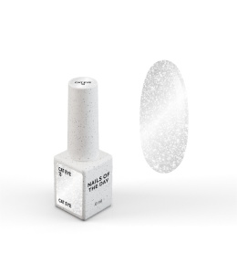 NAILSOFTHEDAY Cat Eye Gel Polish 13 - srebrny lakier hybrydowy z intensywnym efektem 