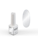 NAILSOFTHEDAY Cat Eye Gel Polish 17 - srebrny lakier hybrydowy z wielowymiarowym efektem "kocie oko", 6 ml
