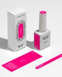 NAILSOFTHEDAY Color of the Month August 2026 Chrin - malinowo-jagodowy lakier hybrydowy z płatkami, 10 ml