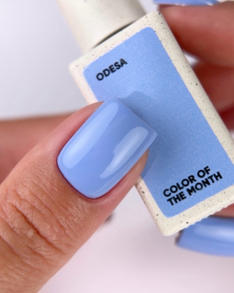 NAILSOFTHEDAY Color of the Month July 2026 Odesa - błękitny lakier hybrydowy, 10 ml