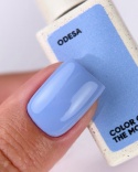 NAILSOFTHEDAY Color of the Month July 2026 Odesa - błękitny lakier hybrydowy, 10 ml