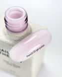 NAILSOFTHEDAY French Gel Polish 01 - mlecznoróżowy lakier hybrydowy, 10 ml