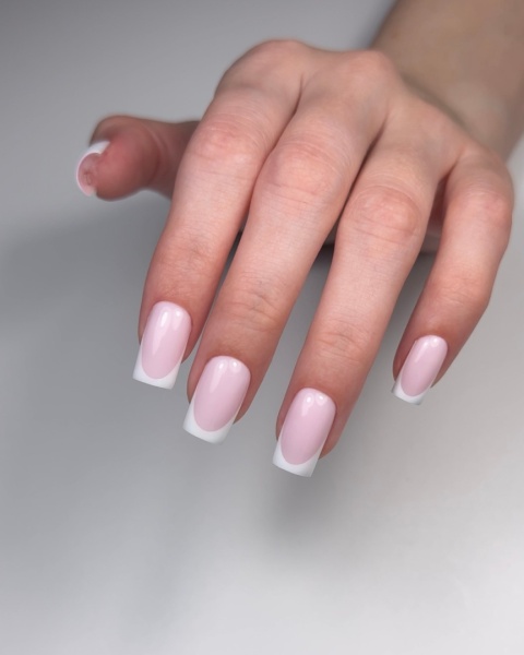 NAILSOFTHEDAY French Gel Polish 01 - mlecznoróżowy lakier hybrydowy, 10 ml