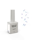 NAILSOFTHEDAY Fun! top 01 - top z holographicznymi elementami bez lepkiej warstwy, 10 ml