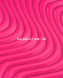 NAILSOFTHEDAY Heart Gel Polish 196 - neonowy różowy lakier hybrydowy, 10 ml