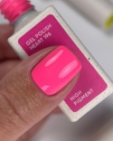 NAILSOFTHEDAY Heart Gel Polish 196 - neonowy różowy lakier hybrydowy, 10 ml