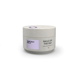 NAILSOFTHEDAY Smart Jelly gel 07 - jasno-fioletowy budujący żel-galaretka, 15 ml