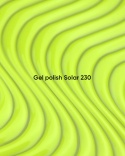 NAILSOFTHEDAY Solar Gel Polish 230 - neonowy żółty lakier hybrydowy, 10 ml
