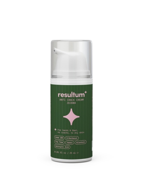 Resultum Anti сrack cream Jojoba – krem do rąk i stóp na pęknięcia, 25 ml