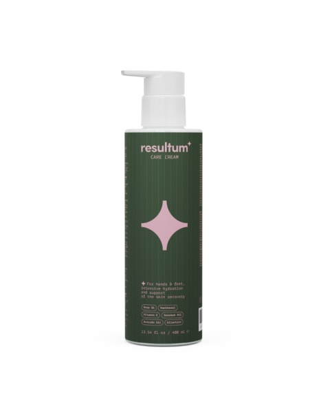Resultum Care Cream – nawilżająco-odżywcy krem do rąk i stóp, 400 ml