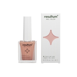 Resultum Nail polish Hardener S.O.S Nude - beżowa odżywka do paznokci, 11 ml